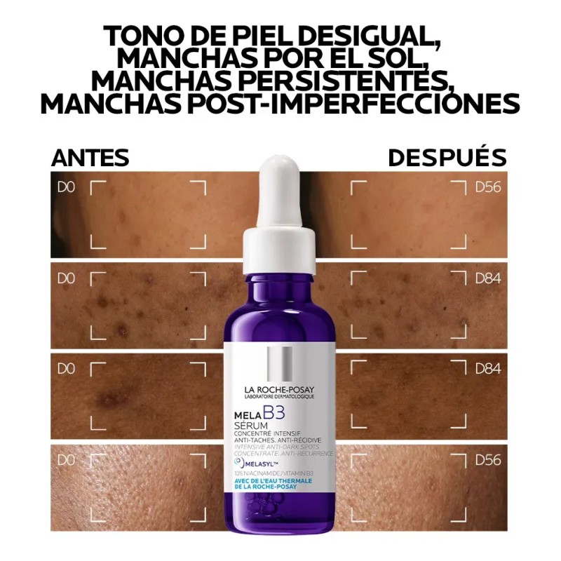 Sérum Concentrado Mela B3 La Roche-posay Antimanchas 30ml Todo Tipo