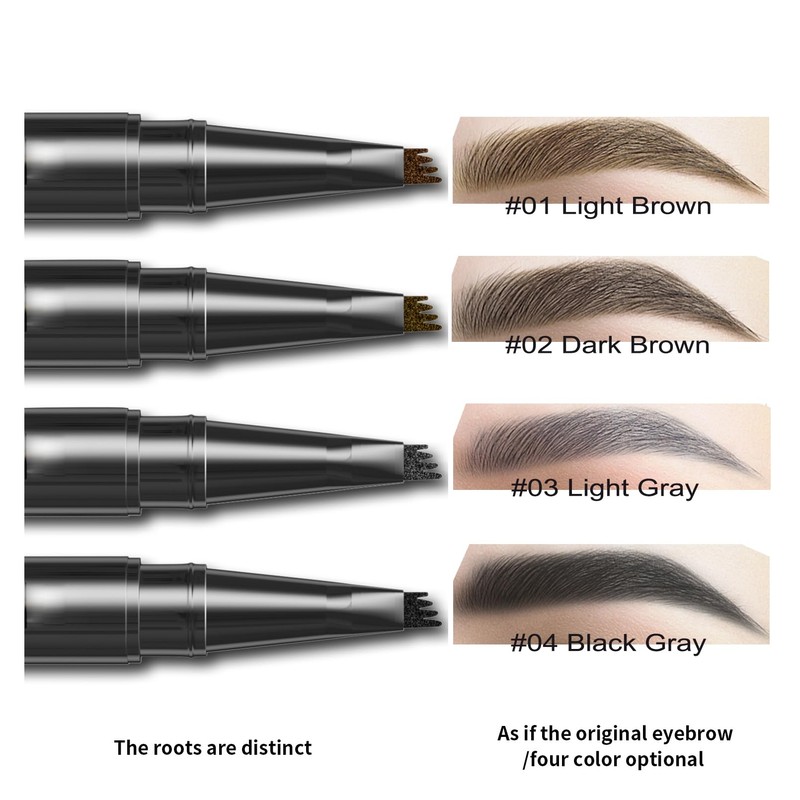 GL-Turelifes Eyebrow Pencil Microblading Pen, Liquid Eyebrow Pen Micro 4