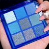 UNYOKE Mini 9 Cool Shade Eyeshadow Palette Black Smokey Matte