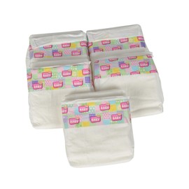 Simba 105561906 Baby Set of 5 Cute Realistic Nappies Suitable for Dolls 38-43 cm | for Ages 3 and up, Multicoloured