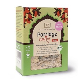 Classic Ayurveda - Organic Porridge Nutty, Vata - 480 g - Light, Comfortably Warming Morning Porridge with Delicate Flakes and Valuable Nuts