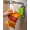 4 Pieces Whale Bag Clips - Magnetic Fridge Clip for
