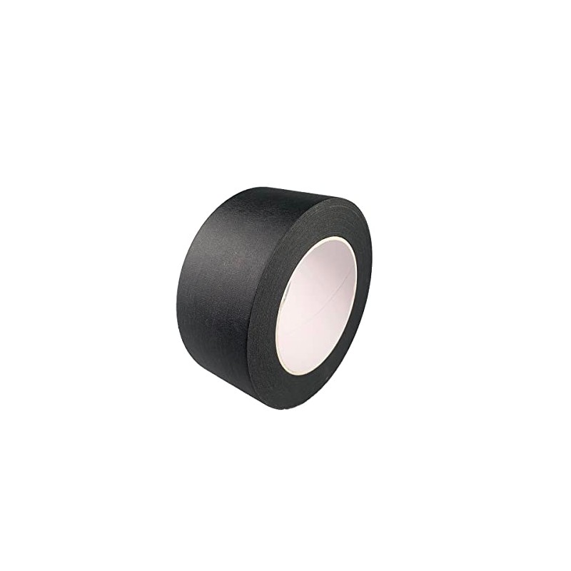 Baijixin 2 Inch Black Wide Masking Tape, Black Painters Tape