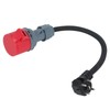 Btstil Adapter Perilex 16A Angled Plug to CEE Coupling, H07RN-F