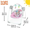 Bright Starts Bright Starts Pink Paradise Portable Compact Automatic Baby