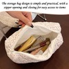 2 Pieces Of Flower Storage Bag, Women'S Makeup Bag, Soft