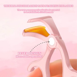 Wimpernzange Beheizbar, Beheizte Wimpernzange Elektrisch, Frauen Wimpernbürste, Schnelles Aufheizen Wimpern Curler für alle Wimpern, Schneller, Lang Lasting Makeup