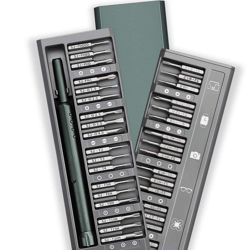 IFAN™ Precision Screwdriver Set Wearable Rust Resistant Magnetic Bits with