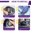 SATUY 4 Packs Tires Replacement for ROOMBA, Sweeping Robot Wheels