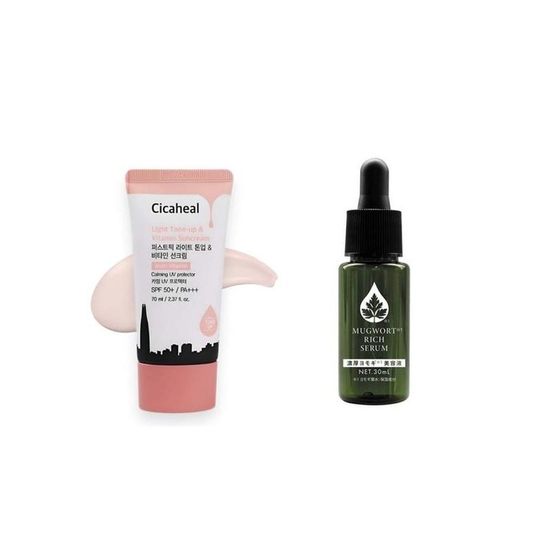 Other brands Tone-up sunscreen, non-sticky light tone-up sunscreen, mugwort soothing