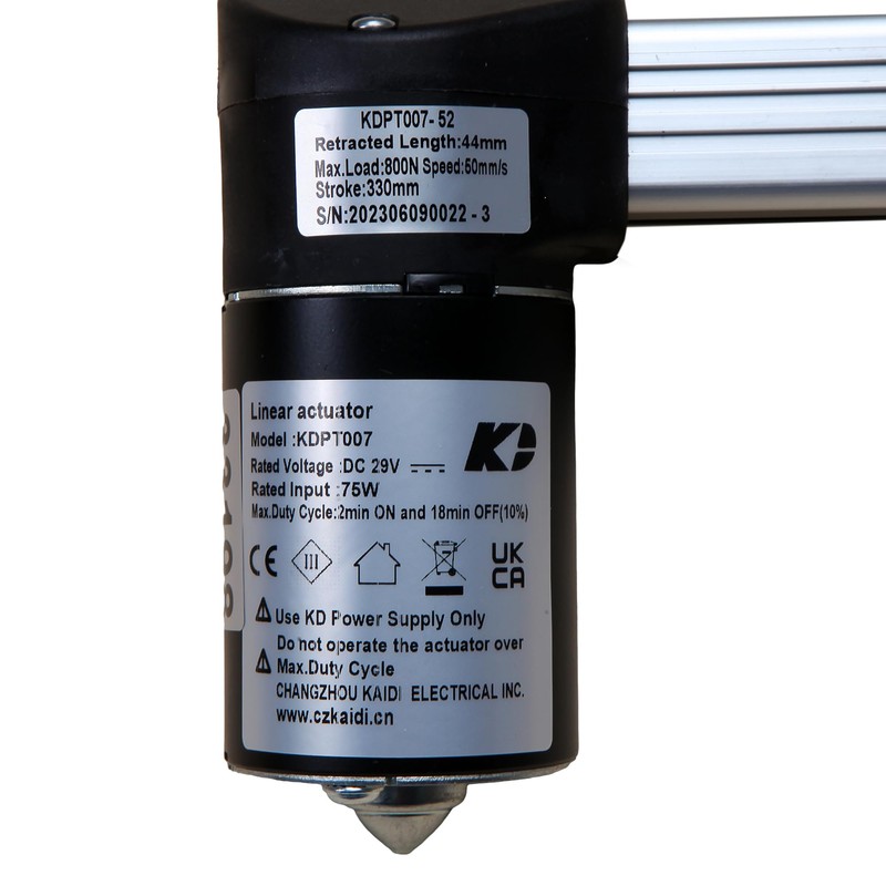 Kaidi Linear Actuator Model KDPT007-52 Power Recliner Lift Chairs Motor