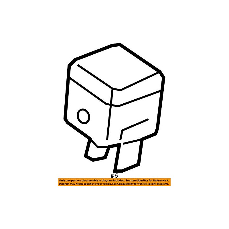 HONDA Genuine Parts Relay ASSY. RFC Part Number: 39795-SJK-004