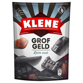 Klene Grof Geld I Semisoft Salty Licorice Candy I 210g 7.4 ounce
