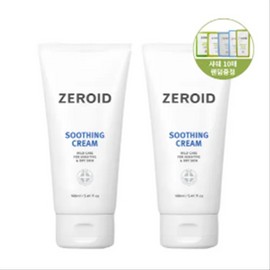 [Zeroid] Soothing cream 160ml x 2 + 10 sachets provided at random / [제로이드] 수딩크림 160ml x 2개 + 샤쉐 10매 랜덤 증정