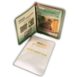 Vitonus Pocket Smoke Mask, Carbon Filter, Resists Heat