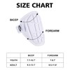 NURIBASE Elbow Guard Baseball, Batters Elbow Guard for Youth and