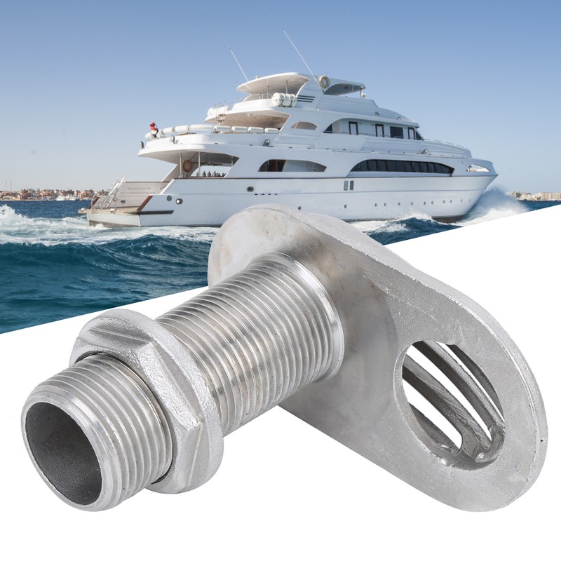 MJS023 Stainless Steel 316 Marine Boat Intake Strainer ThruHull Water