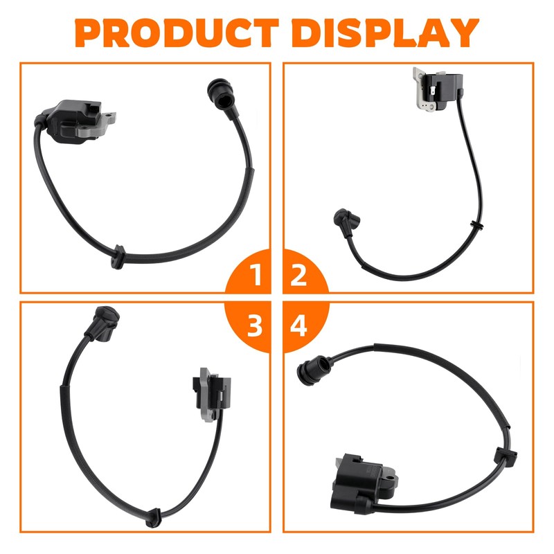 GoaMotors 501424329 Ignition Coil with Spark Plug Compatible with Husqvarna