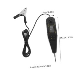 Mikinona Automotive Voltage Tester Pen with LED Display Digital Circuit Tester for Real and Virtual Voltage Detection High Accuracy for Simple Fault Finding