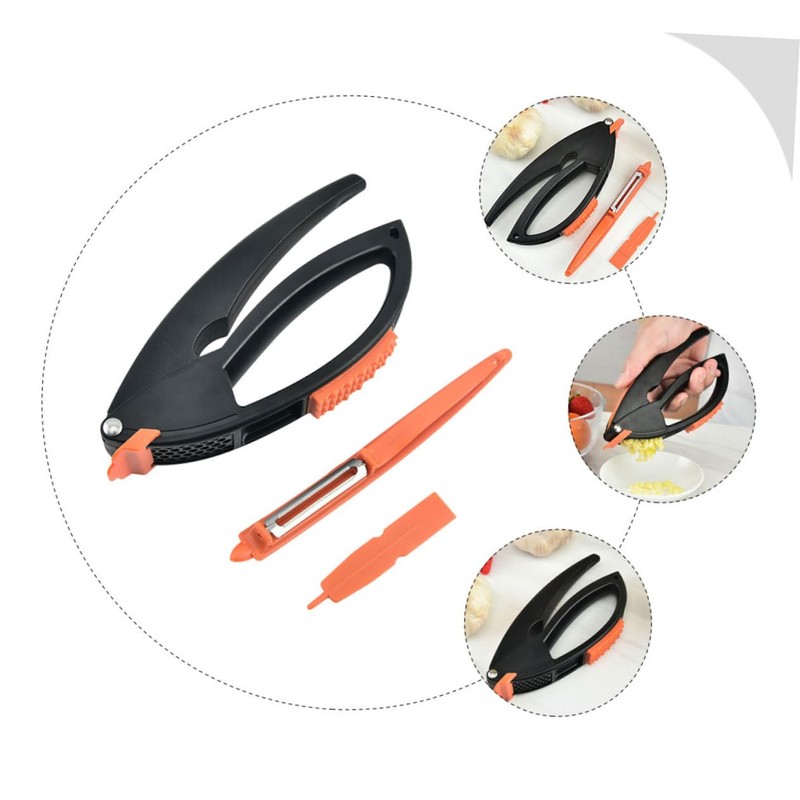 Alipis 1 Set Kitchen Gadgets Fruit Garlic Crusher Lobster Crab