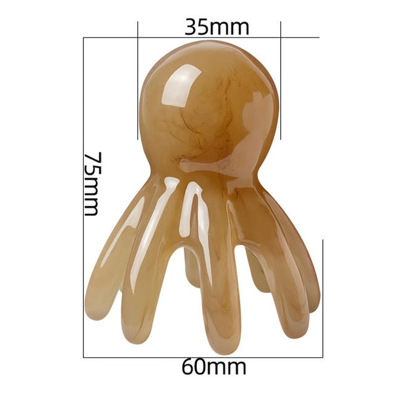 Sarini Portable Eight Prong Massage Comb for Head - Head