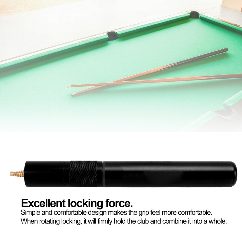 9 Inch Billards Cue Lengthening Extender Telescopic Aluminum Alloy Pool