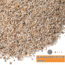Tinyunicorn 5lb Mixed Sand Rocks Pebbles Pumice Potting Soil Amendment Succulent Cactus Bonsai Gritty Rock Decorative Gravel for Succulents, Bonsai, Vase Fillers,Terrarium Plants