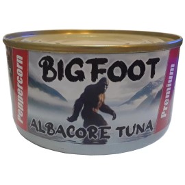 Bigfoot Canned Albacore Tuna - Peppercorn