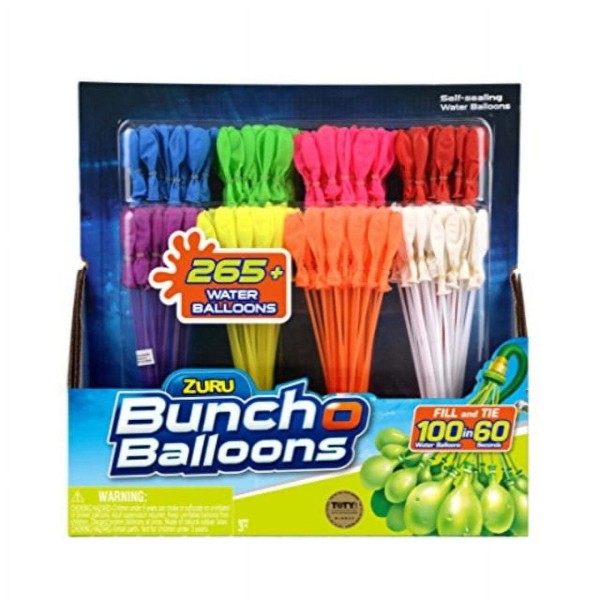 Bunch O Balloons 265 Rapid-Filling Self-Sealing Water Balloons by ZURU