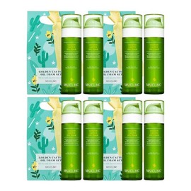 Max Clinic 맥스클리닉 오일 폼 클렌징 골든 선인장 대용량 110g 2개 선물세트 4개 Max Clinic Oil Foam Cleansing Golden Cactus Large Size 110g 2-Piece Gift Set 4 Units