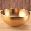 Lobamop Large Capacity Stainless Steel Salad Bowls Korean Soup Rice