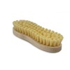 Novaliv 2 x Wooden Cleaning Brush with Plastic Bristles, Robust