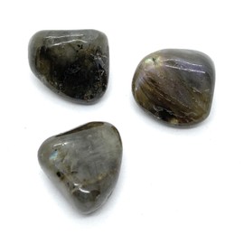 Labradorite Small Crystal Tumbled Stones - 3 Pc