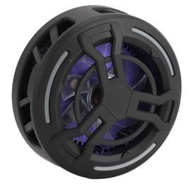 Tablet Fan, LED Temperature Display, Magnetic Tablet Cooler 24W for Games (Black)