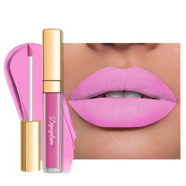 Depuplum Pink Lipstick Matte for Women Superstay Long Lasting Lipstick Smudgeproof Liquid Lipsticks Cruelty Free Lip Makeup (DM26 Baby Pink)