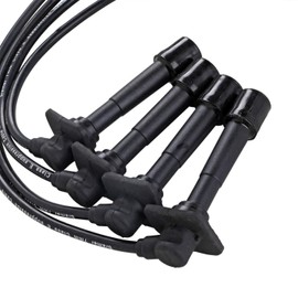 Bode-man Ignition Spark Plug Wires 7mm (4PC Set) for 1998-2002 Mazda 626 L4 2.0L