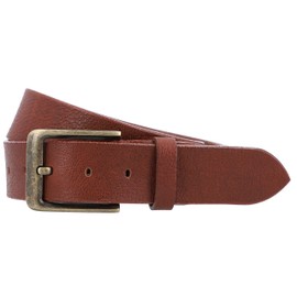 Gusti Verner Leather Belt Men's Belt Business Belt Brown Genuine Leather, red brown