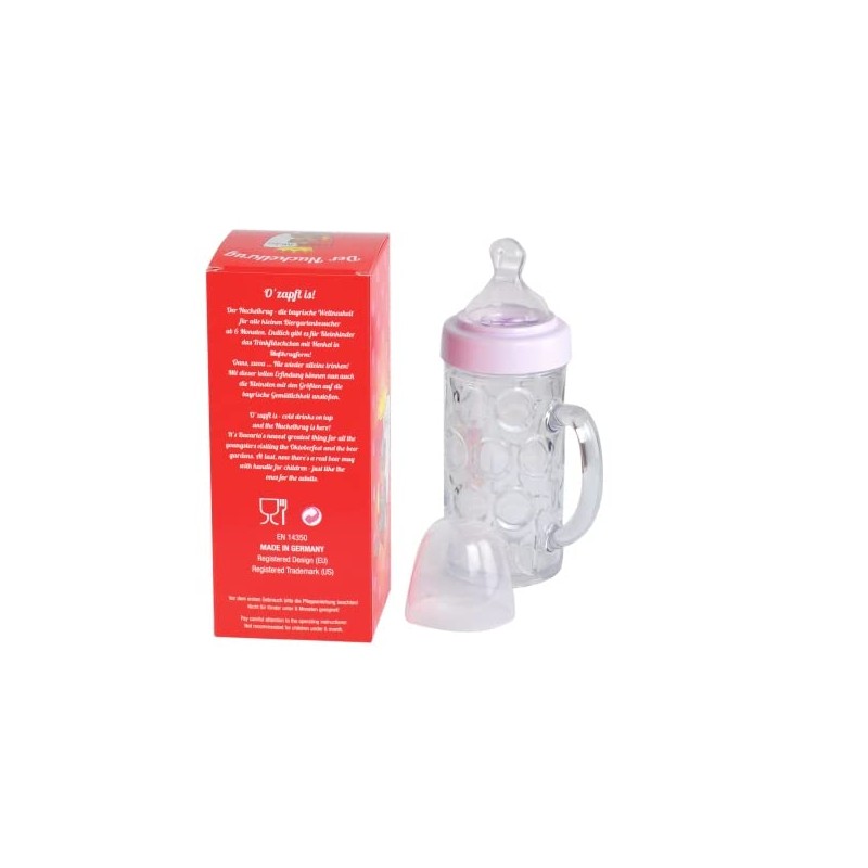 Bavarian Dummy Bottle with Handle as a Teat Jug with