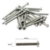 M5 (5mm x 40mm) Phillips Pan Head Machine Screws -