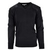 Original British Police Sweater Commando Black V-Neck Long Sleeve Men