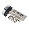 BAOK Silent Glass Door Hinge for Cabinet (Straight Arm, Full