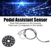 Moofey Hall Effect Sensor, Pedal Assist Kit, 12 Magnets Right