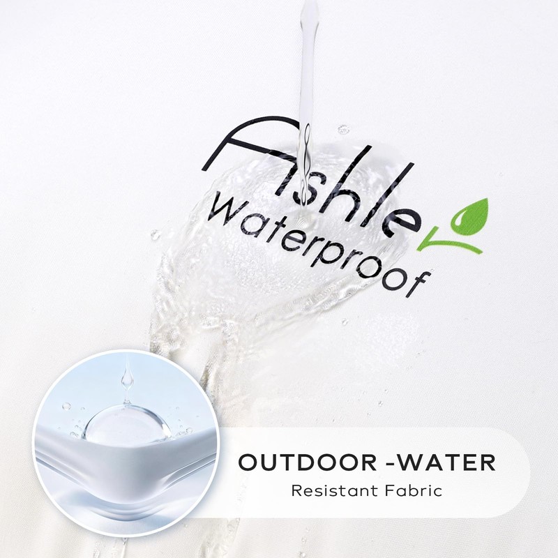 Ashler Home Deco Outdoor Waterproof Pillow Inserts - 12 x