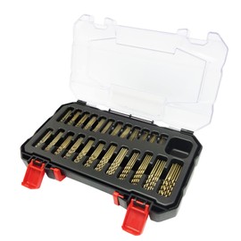 NORTOOLS Drill Bit Sets 180 PCS M35 Cobalt 5% DIN338 Hss-G Metal Drill Set for Steel Alloy Steel 0.4-3.2mm