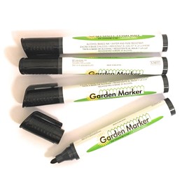 DP Industries Clip Strip Garden Marker Pen, Pack of 4, Model: GM77BLK-4PK