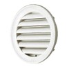 Shinyei Home Create SGM-150 Air Vent Part, Round Garage, Silver