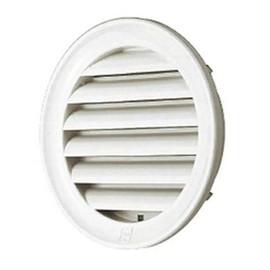 Shinyei Home Create SGM-150 Air Vent Part, Round Garage, Silver White, Body: Depth 7.5 inches (19 cm), Body: Height 1.6 inches (4 cm), Main Unit: Width 7.5 inches (19 cm), No Standard Mesh