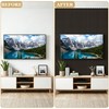 KERRAM 4-Pack Wood Veneer Acoustic Wall Panels Decorative Acoustical Panel