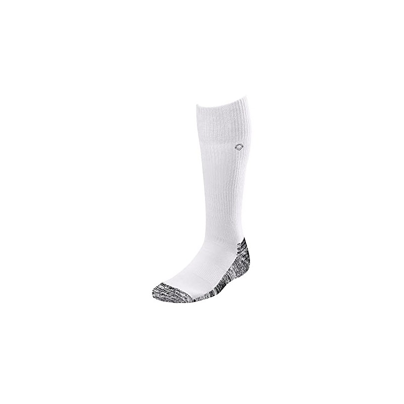EvoShield Men S Game Socks, Team White, Large US