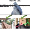 AUXPhome Tri-Braided Cord Clothes Line, Drying Rope Portable Travel Clothesline